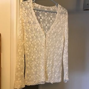 Vintage lace cardigan